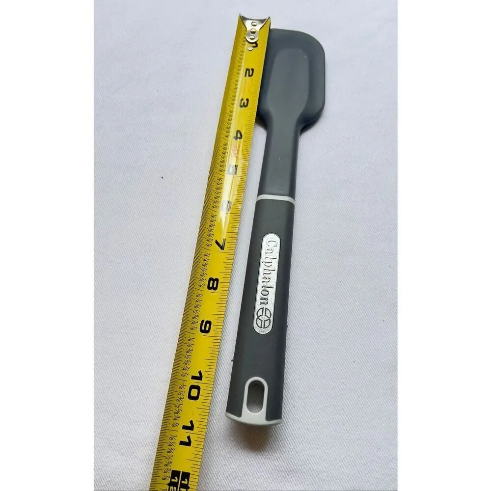 Calphalon Gray Plastic Spatula Cooking Utensil Solid Handle Single Item 0570417